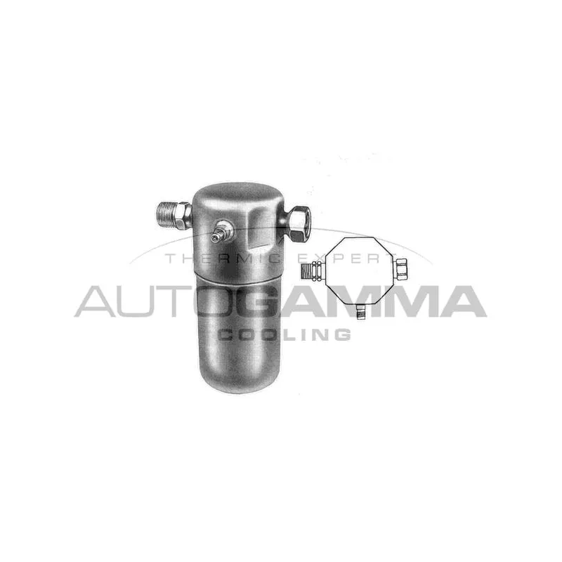 Filtre déshydratant, climatisation AUTOGAMMA 106207