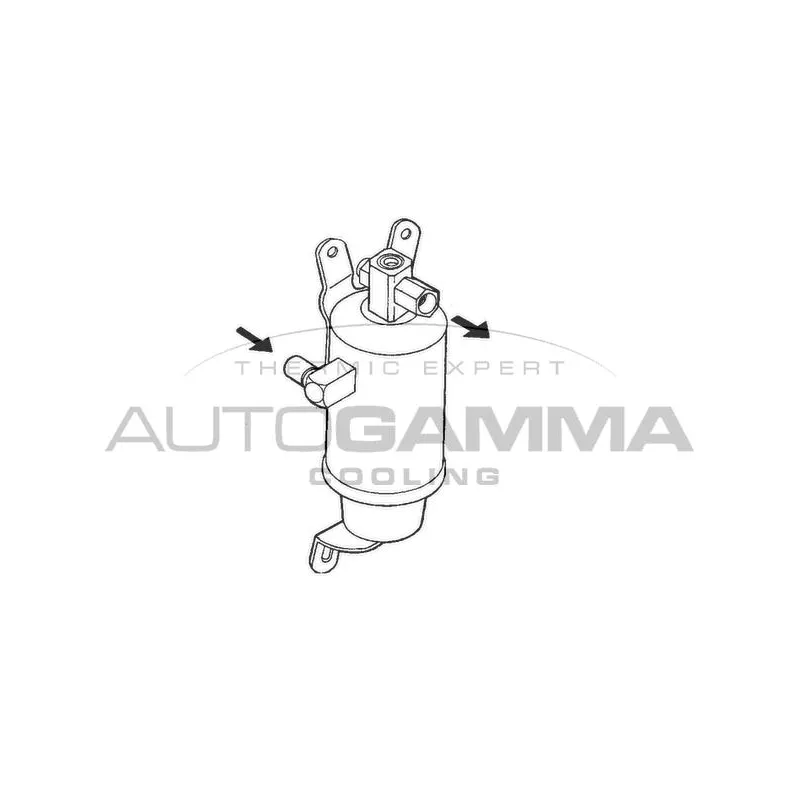 Filtre déshydratant, climatisation AUTOGAMMA 106217