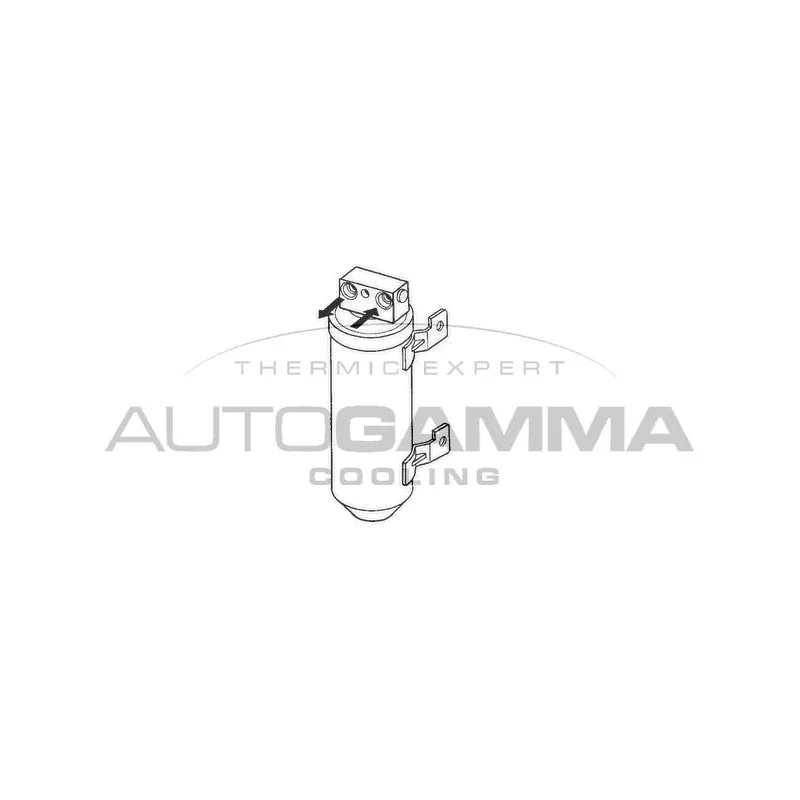 Filtre déshydratant, climatisation AUTOGAMMA 106250