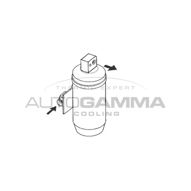 Filtre déshydratant, climatisation AUTOGAMMA 106253
