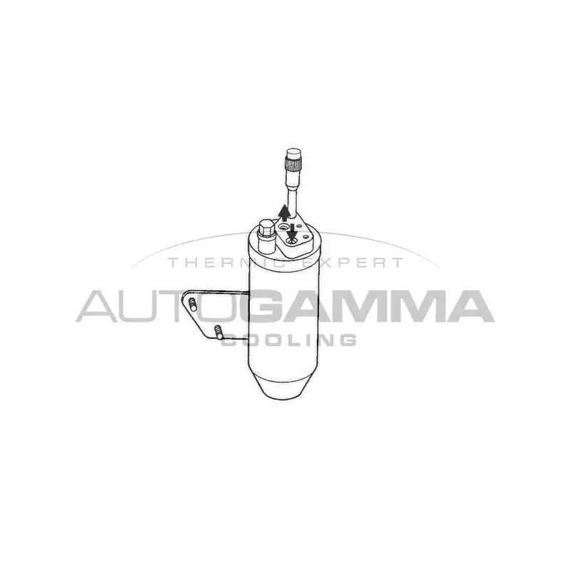 Filtre déshydratant, climatisation AUTOGAMMA 106254