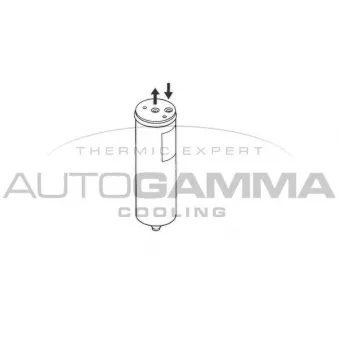 Filtre déshydratant, climatisation AUTOGAMMA 106277