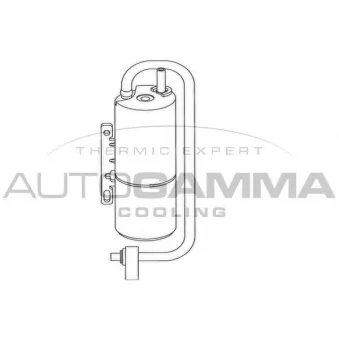 Filtre déshydratant, climatisation AUTOGAMMA 106304