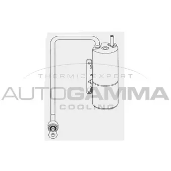 Filtre déshydratant, climatisation AUTOGAMMA 106305