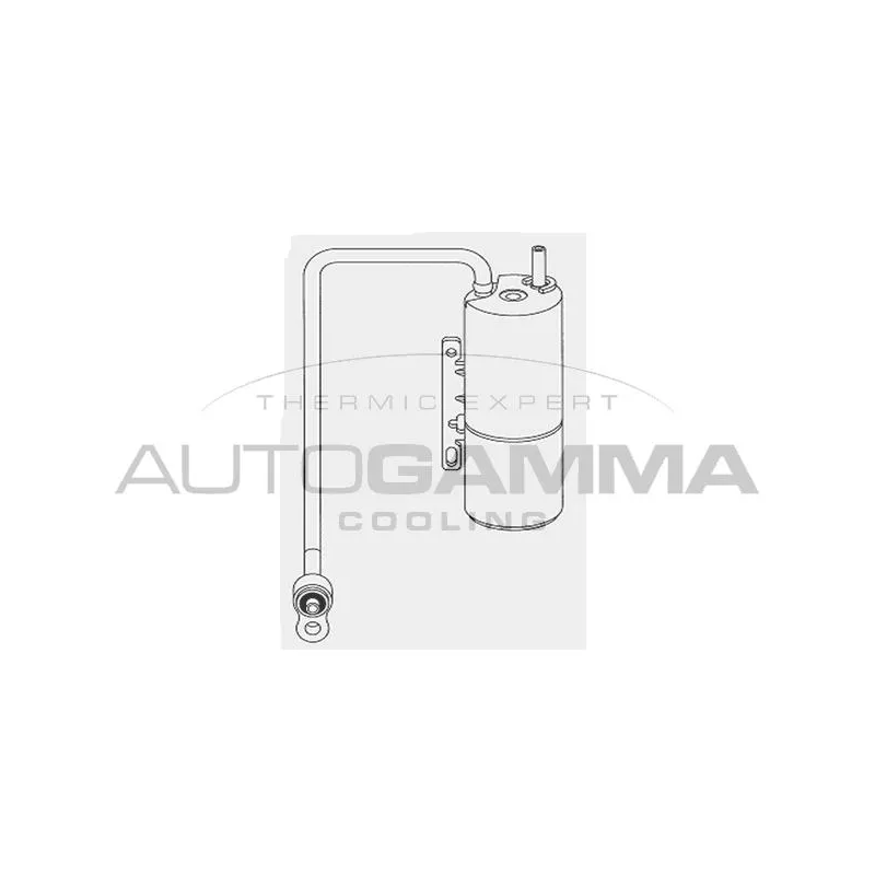 Filtre déshydratant, climatisation AUTOGAMMA 106305