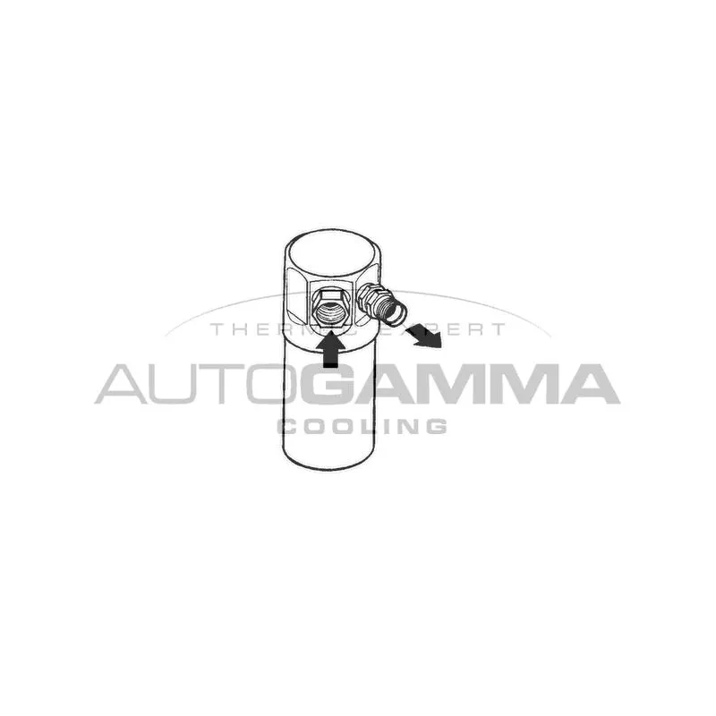 Filtre déshydratant, climatisation AUTOGAMMA 106324