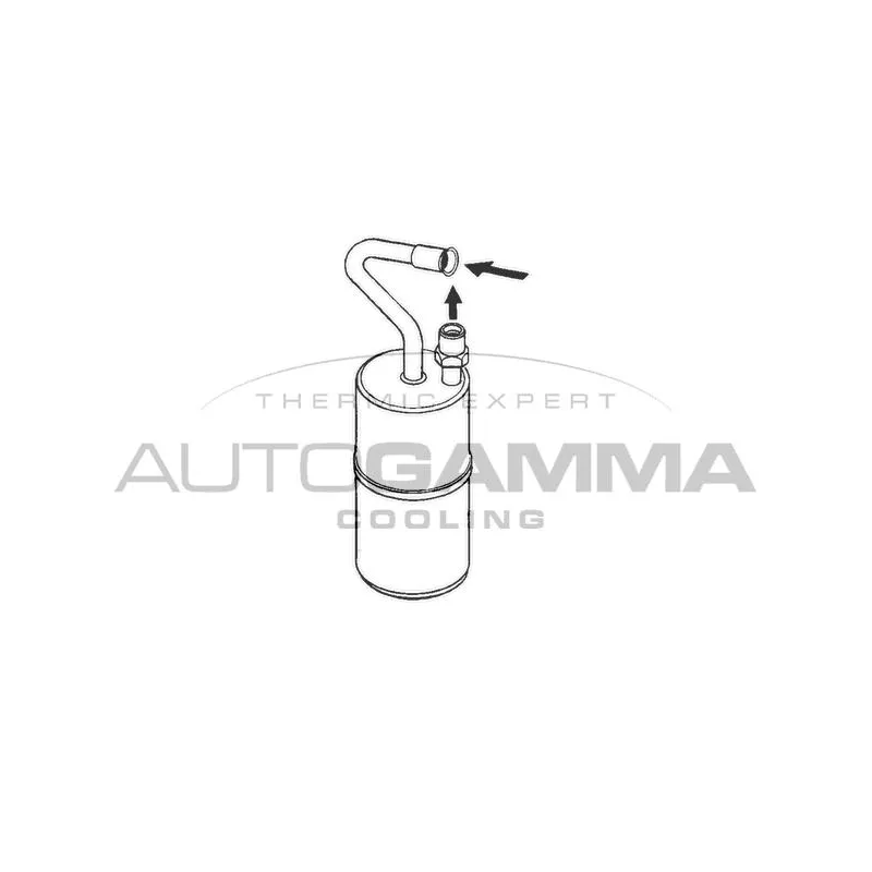 Filtre déshydratant, climatisation AUTOGAMMA 106328