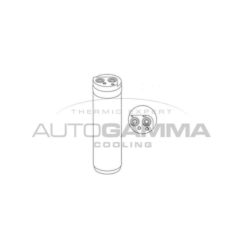 Filtre déshydratant, climatisation AUTOGAMMA 106331