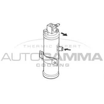 Filtre déshydratant, climatisation AUTOGAMMA 106343