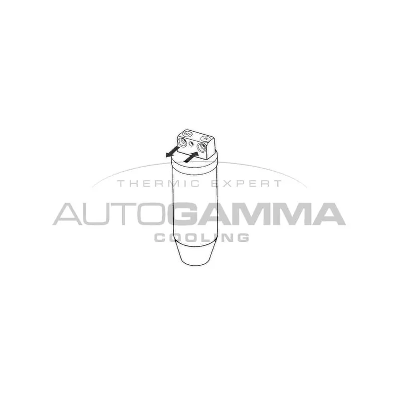 Filtre déshydratant, climatisation AUTOGAMMA 106344