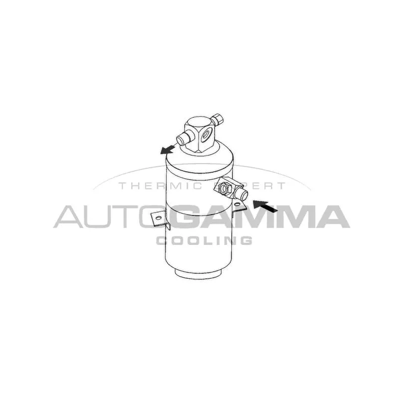 Filtre déshydratant, climatisation AUTOGAMMA 106349
