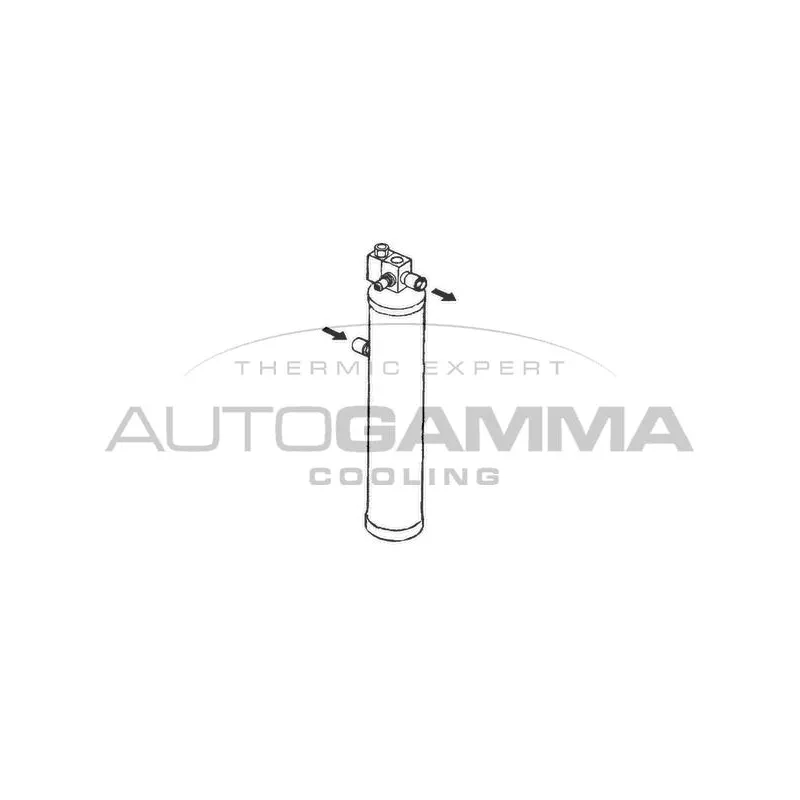 Filtre déshydratant, climatisation AUTOGAMMA 106362