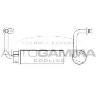Filtre déshydratant, climatisation AUTOGAMMA 106470