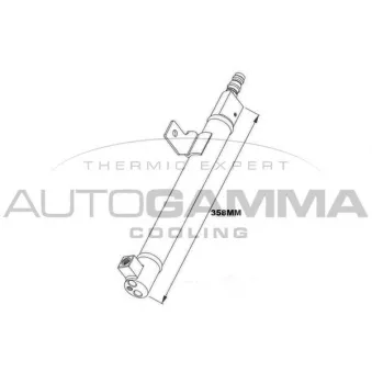 Filtre déshydratant, climatisation AUTOGAMMA 106477