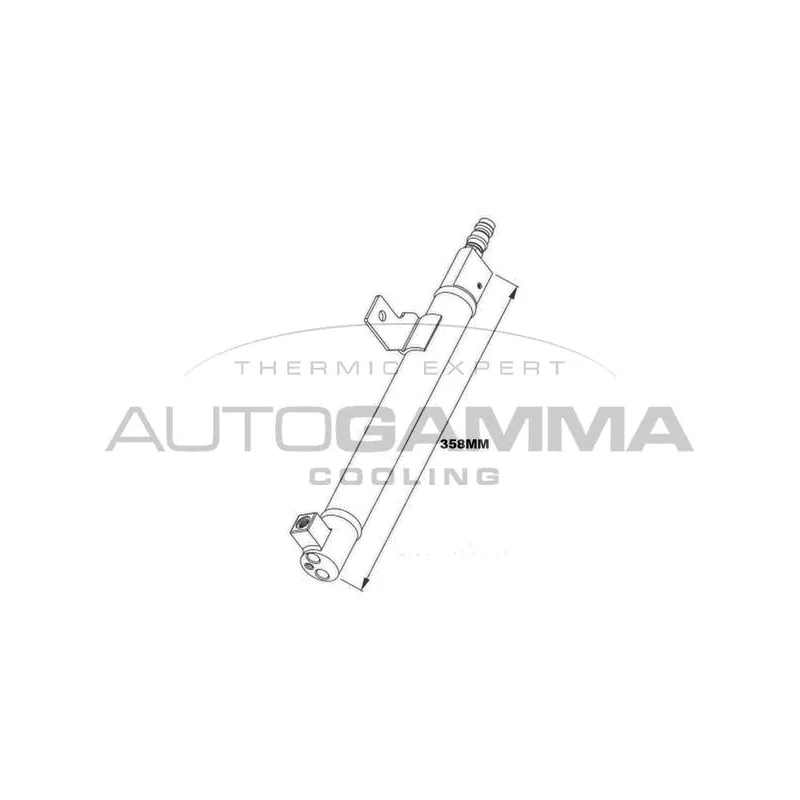 Filtre déshydratant, climatisation AUTOGAMMA 106477