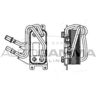 Radiateur d'huile AUTOGAMMA 107011