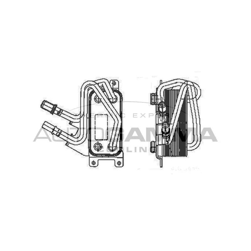 Radiateur d'huile AUTOGAMMA 107011