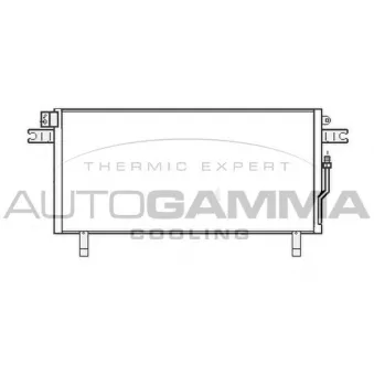 Condenseur, climatisation AUTOGAMMA 107019