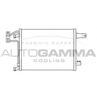 Condenseur, climatisation AUTOGAMMA 107021