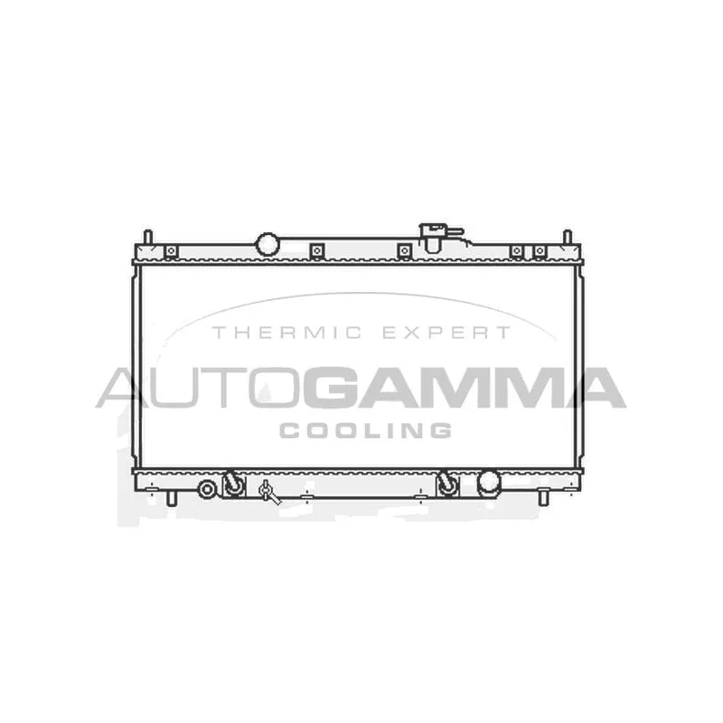 Radiateur, refroidissement du moteur AUTOGAMMA 107023