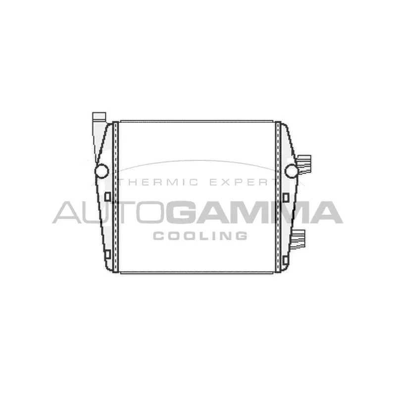 Radiateur, refroidissement du moteur AUTOGAMMA 107064