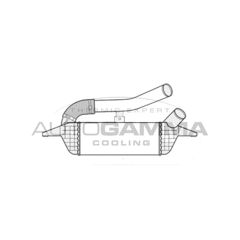 Intercooler, échangeur AUTOGAMMA 107070