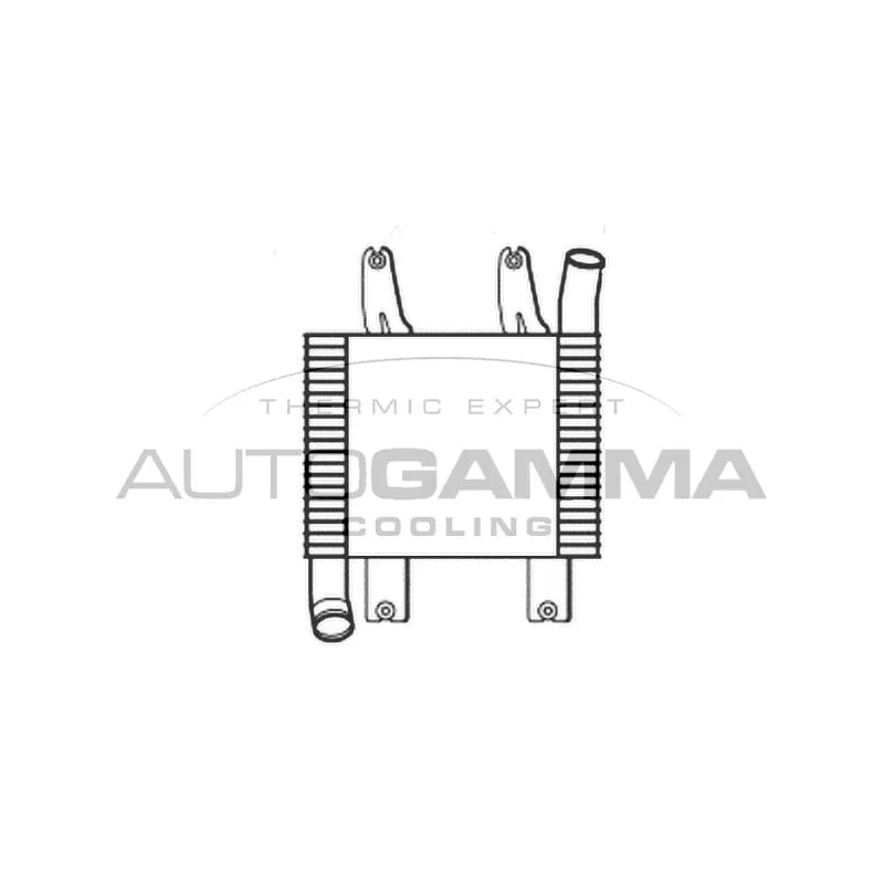 Intercooler, échangeur AUTOGAMMA 107071