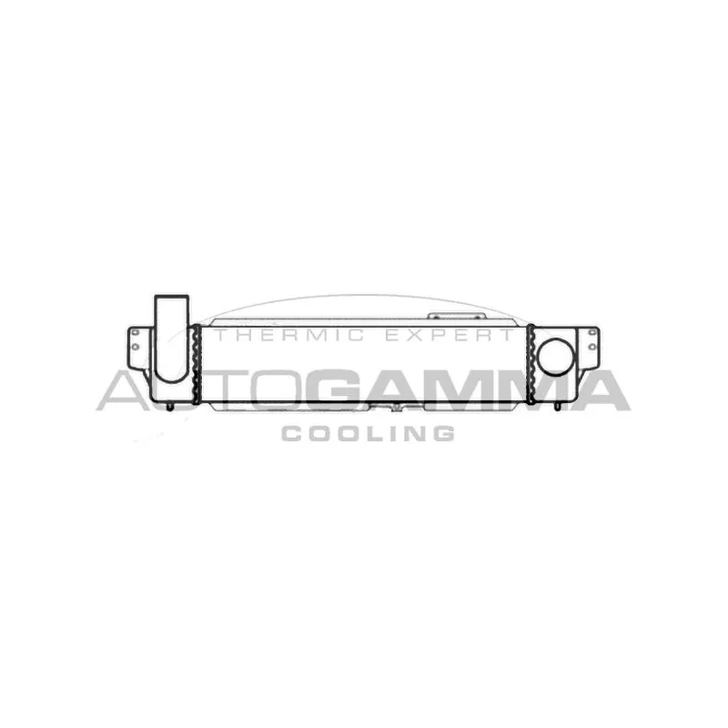Intercooler, échangeur AUTOGAMMA 107073