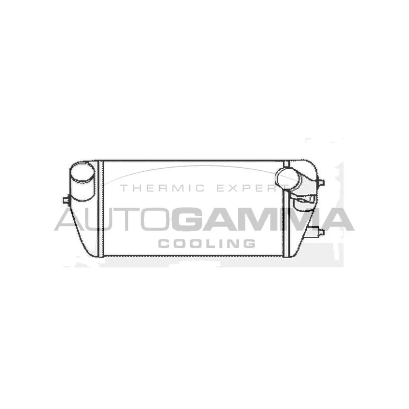 Intercooler, échangeur AUTOGAMMA 107074