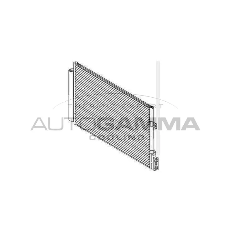Condenseur, climatisation AUTOGAMMA 107085