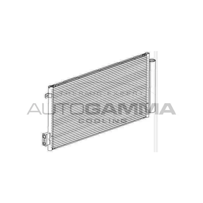 Condenseur, climatisation AUTOGAMMA 107091