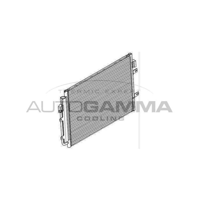 Condenseur, climatisation AUTOGAMMA 107095