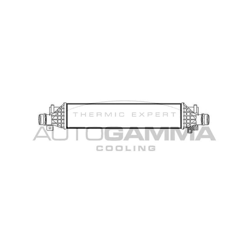 Intercooler, échangeur AUTOGAMMA 107102