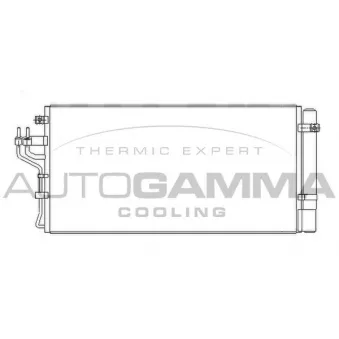 Condenseur, climatisation AUTOGAMMA