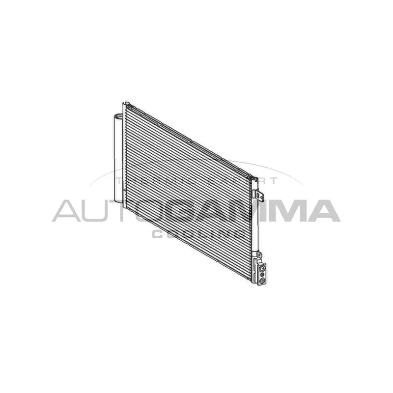 Condenseur, climatisation AUTOGAMMA 107152
