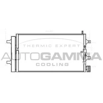 Condenseur, climatisation AUTOGAMMA
