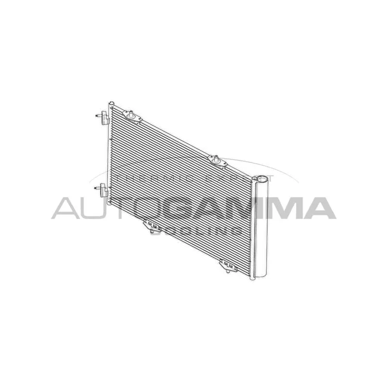 Condenseur, climatisation AUTOGAMMA 107288