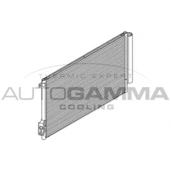 Condenseur, climatisation AUTOGAMMA 107290