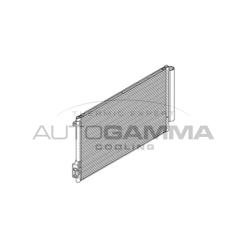 Condenseur, climatisation AUTOGAMMA 107290