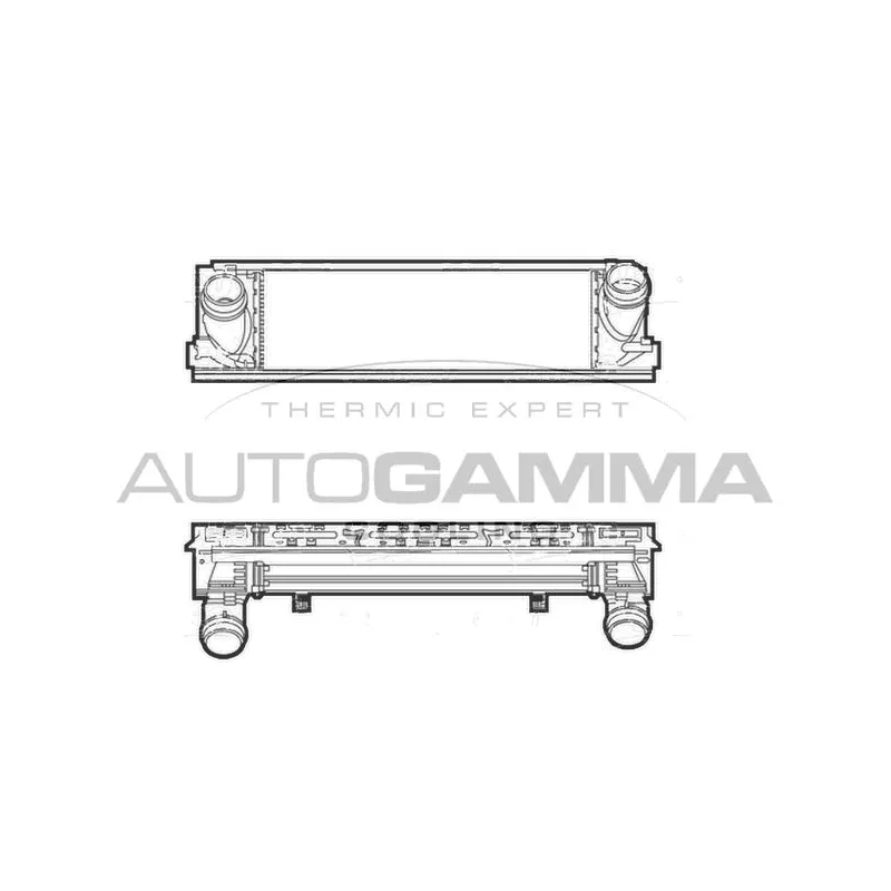 Intercooler, échangeur AUTOGAMMA 107299