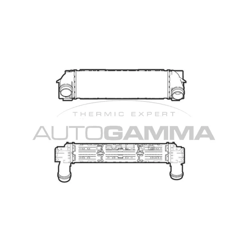 Intercooler, échangeur AUTOGAMMA 107306