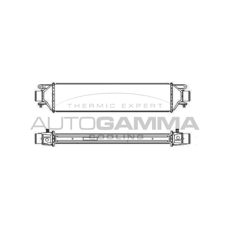 Intercooler, échangeur AUTOGAMMA 107317