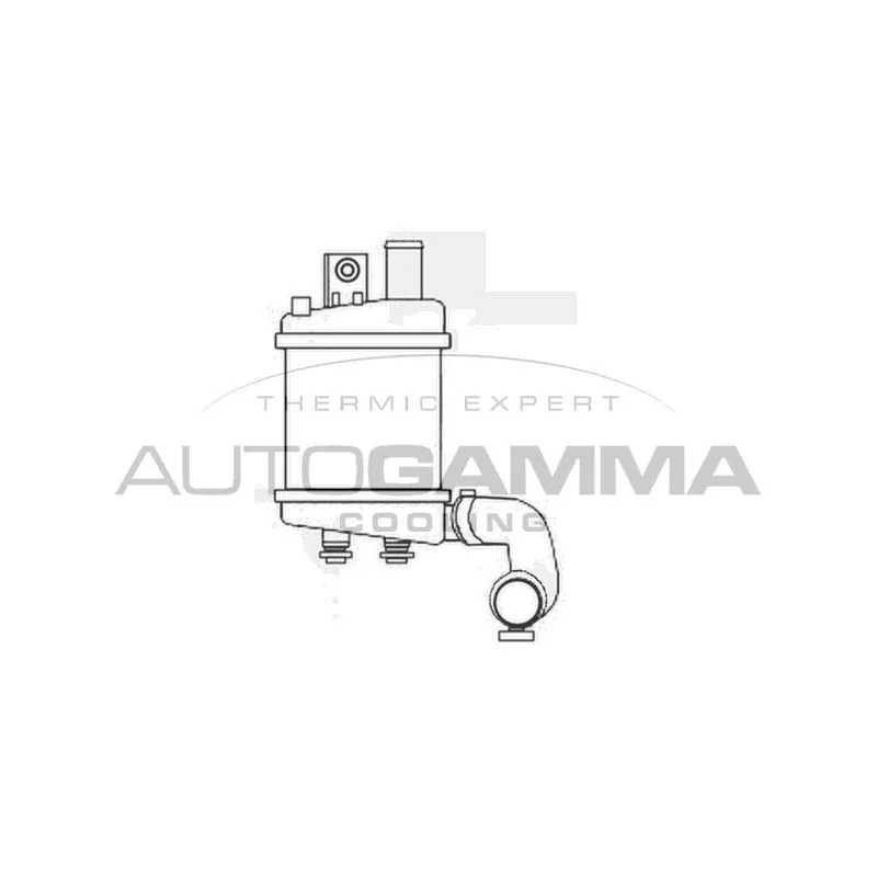 Intercooler, échangeur AUTOGAMMA 107322
