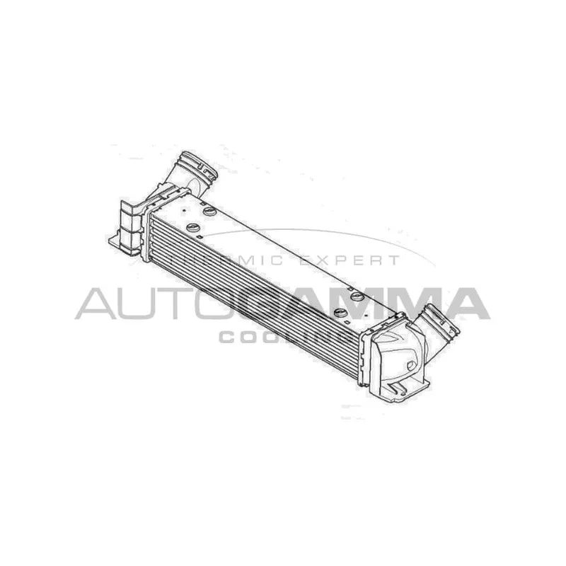 Intercooler, échangeur AUTOGAMMA 107335