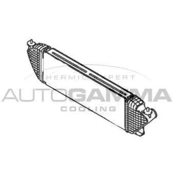 Intercooler, échangeur AUTOGAMMA 107338