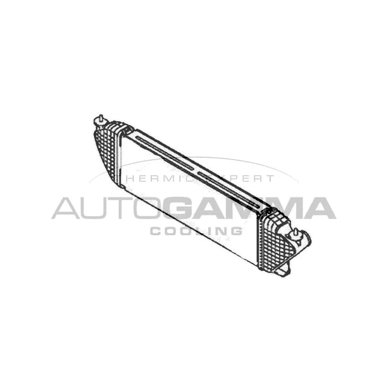 Intercooler, échangeur AUTOGAMMA 107338