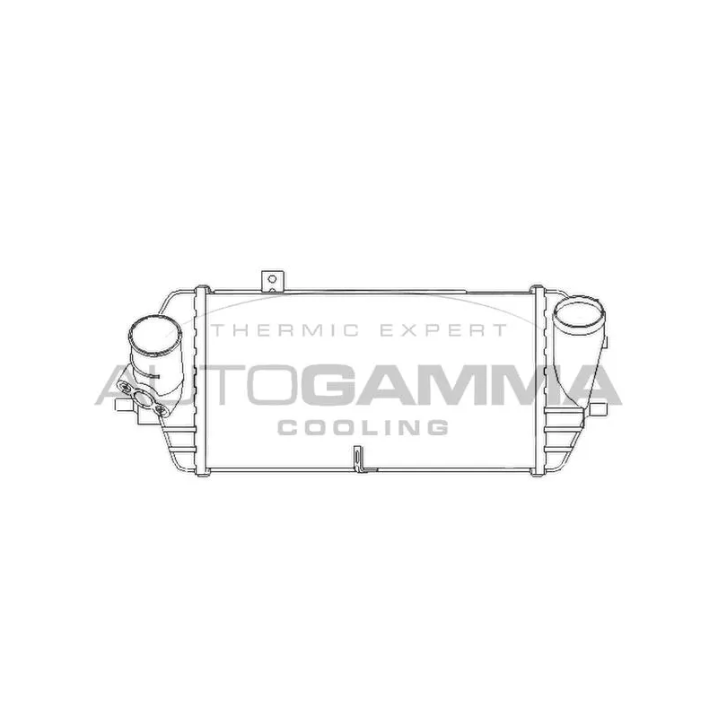 Intercooler, échangeur AUTOGAMMA 107340