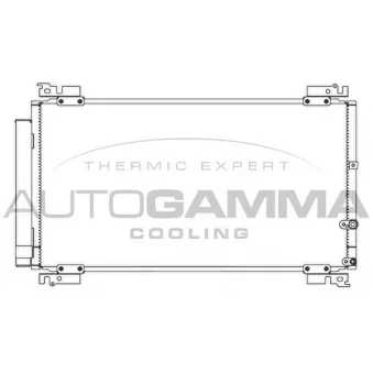 Condenseur, climatisation AUTOGAMMA