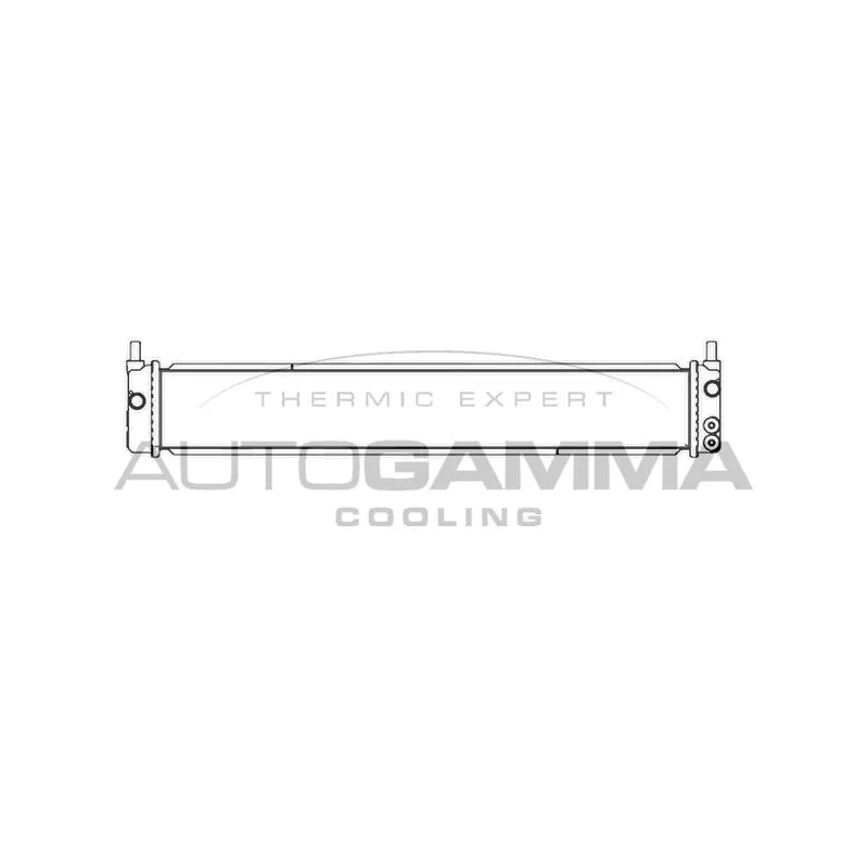 Radiateur, refroidissement du moteur AUTOGAMMA 107363