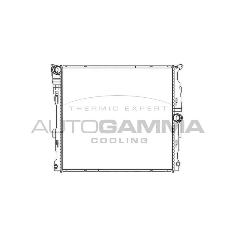 Radiateur, refroidissement du moteur AUTOGAMMA 107414